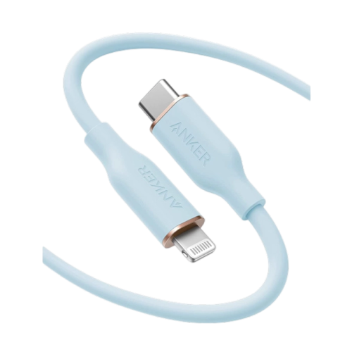 Anker PowerLine III Flow USB-C to Lightning (1.8m/6ft) -Blue