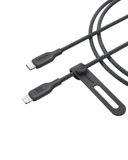 Anker 542 USB-C to Lightning (Bio-Nylon) (1.8m/6ft) - Black