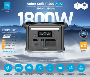 [A1772211] Anker SOLIX F1500 Portable Power Station (1800W / 1536Wh)