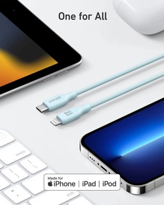 [A80B1H31] Anker 542 USB-C to Lightning Cable (Bio-Based) (0.9m/3ft) -Blue