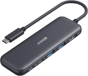 [A8355H11] Anker 332 USB-C Hub (5-in-1) -Black